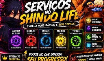 SERVIÇOS E CARRYS SHINDO LIFE