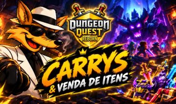 (50% OFF em Carry) Dungeon Quest Reborn - Carrys, itens & Gold
