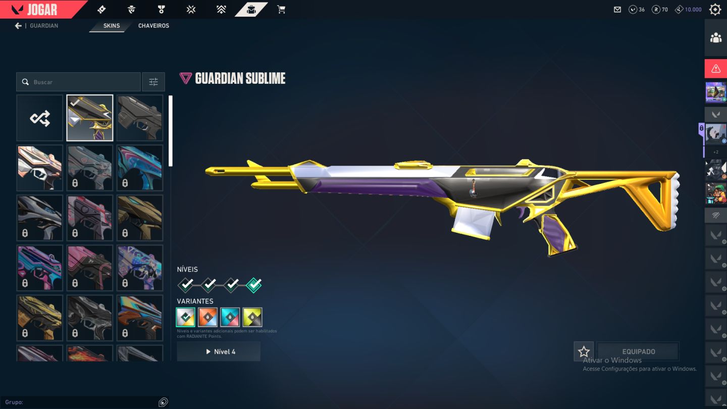 Conta Valorant | Faca + Vandal + Phantom + Operator + Sheriff ++ | Full Acesso