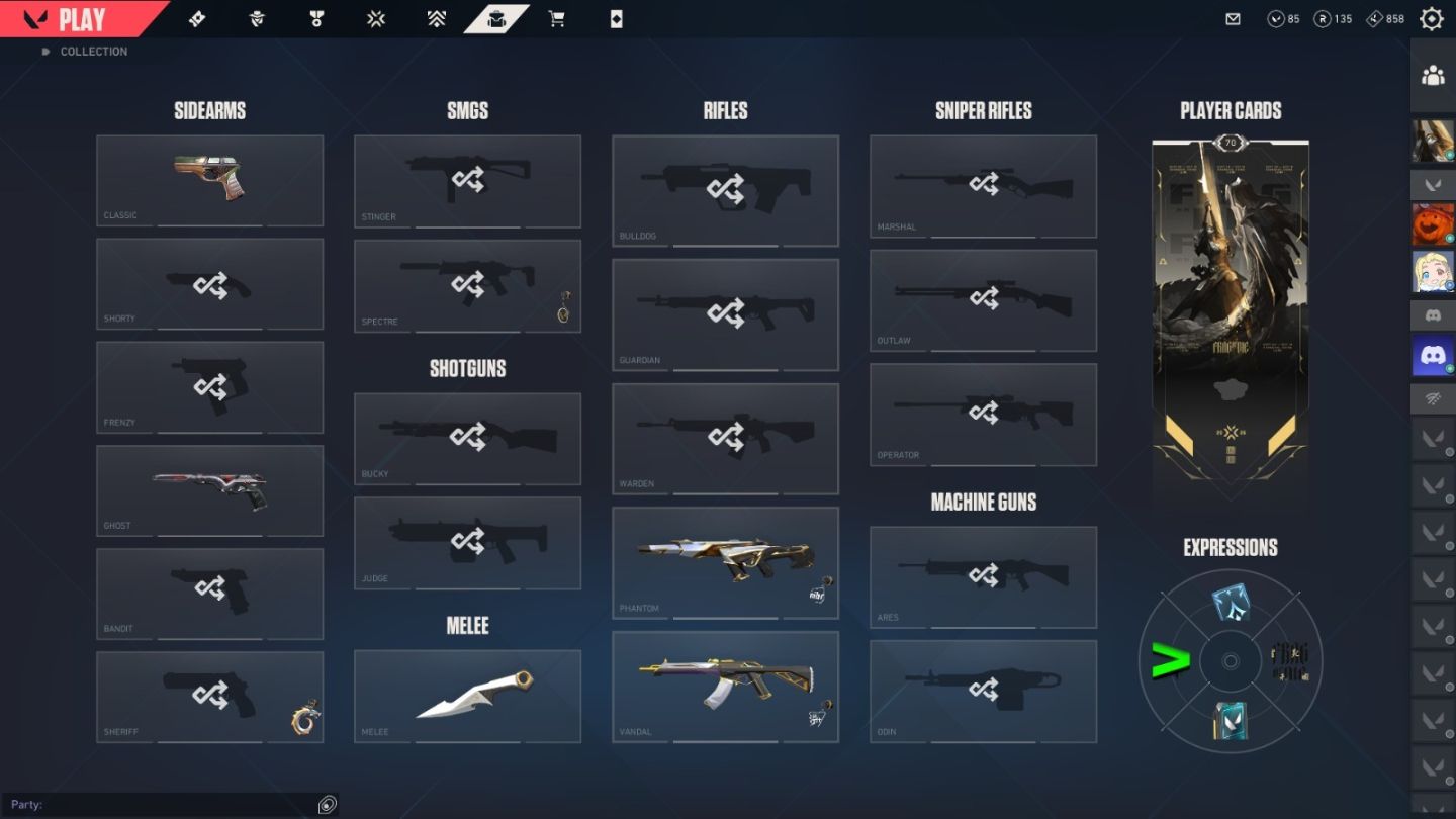 LVL70 Dima1 | Champions 2026 COMPLETO Faca + Phantom + Tudo + Vandal Prime