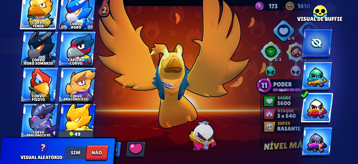 CONTA INCRÍVEL DE 72.7K DE TROFÉUS, 313 SKINS E TODOS OS BRAWLERS!