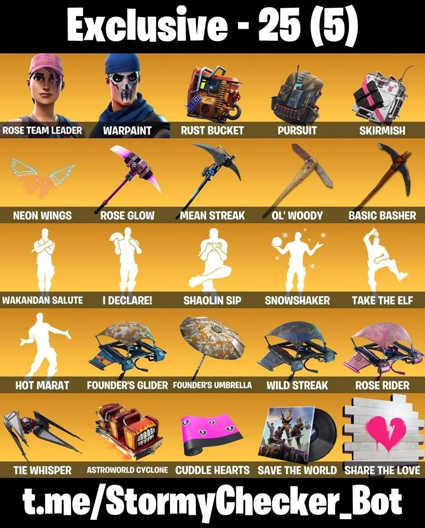 CONTA FORTNITE COM SALVE O MUNDO FUNDADOR,OMEGA, ATEMPORAL,CALAMIDADE & 33 SKINS