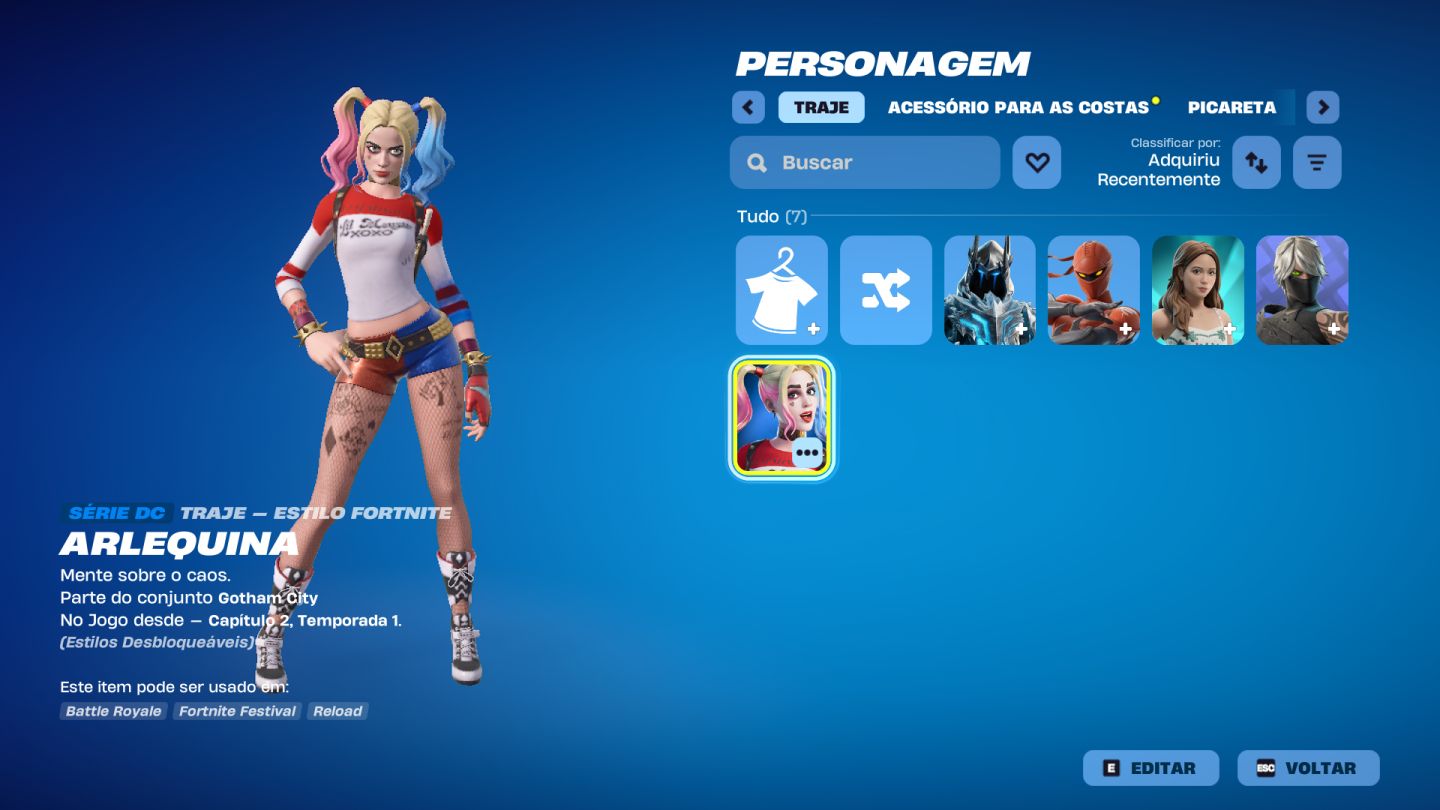 Conta otima para revenda e para jogadores iniciantes com 1.300 vbucks para gasta