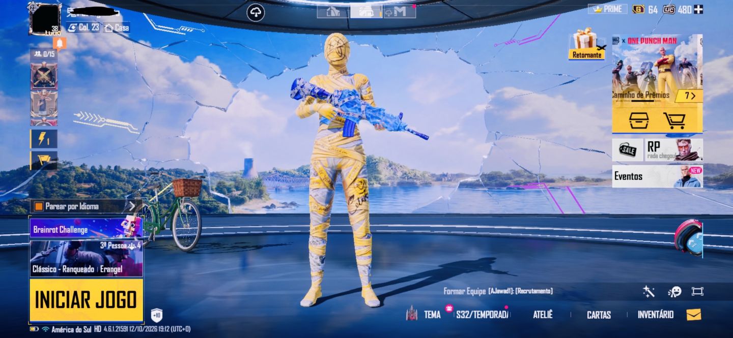 Conta PUBG mobile