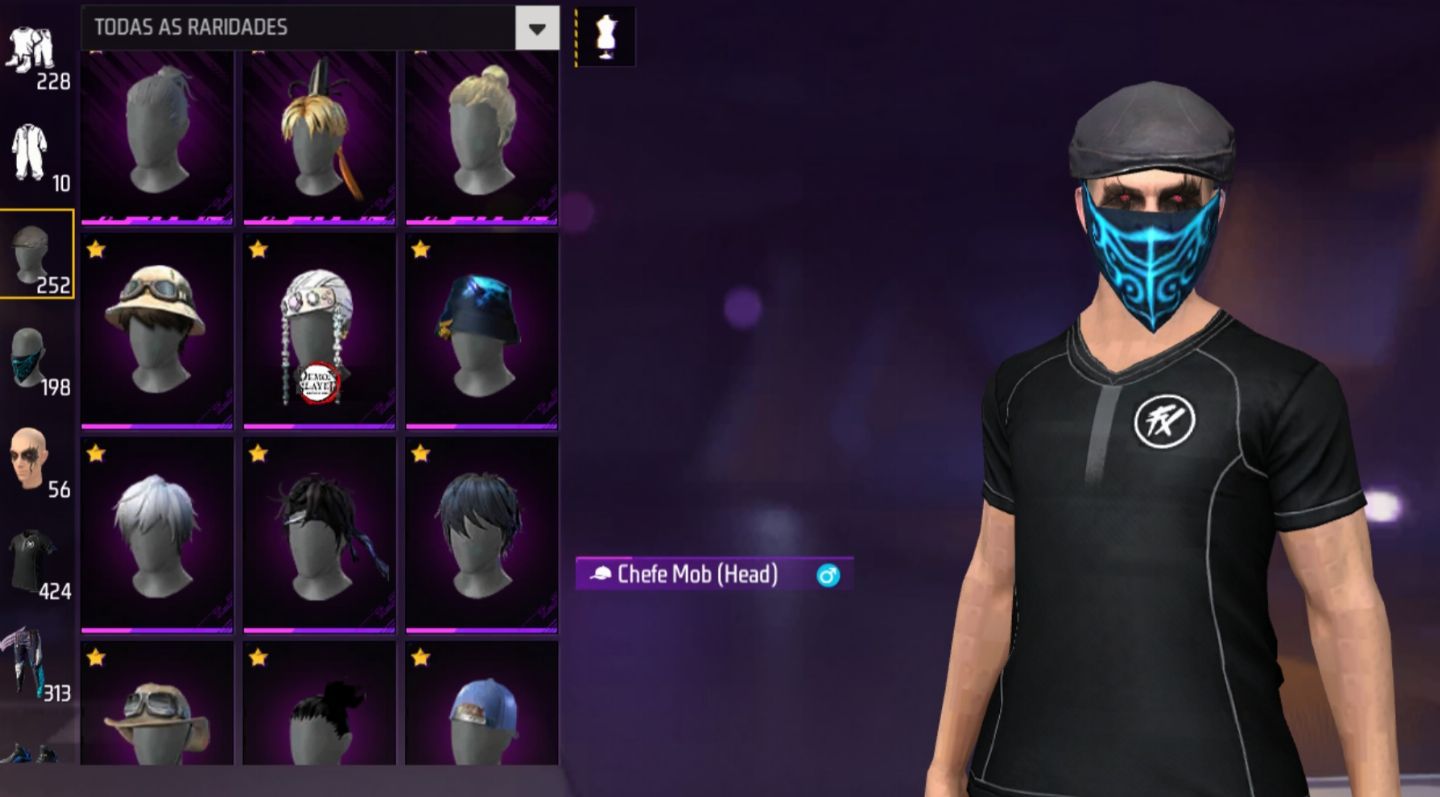 Conta de Free Fire com UMP atributada, parceiras, raridades e evolutivas!!