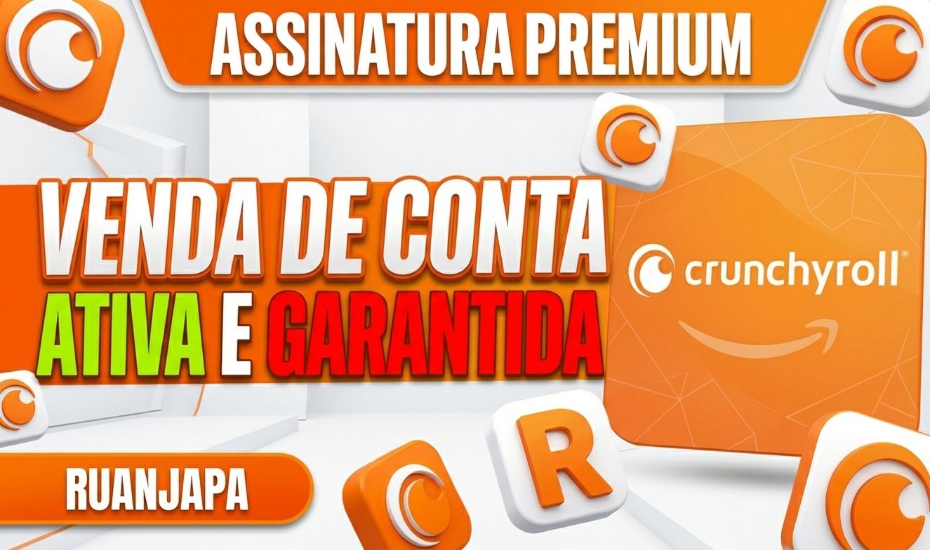 CRUNCHYROLL | TELA PRIVADA OU COMPARTILHADA | 15 DIAS DE GARANTIA