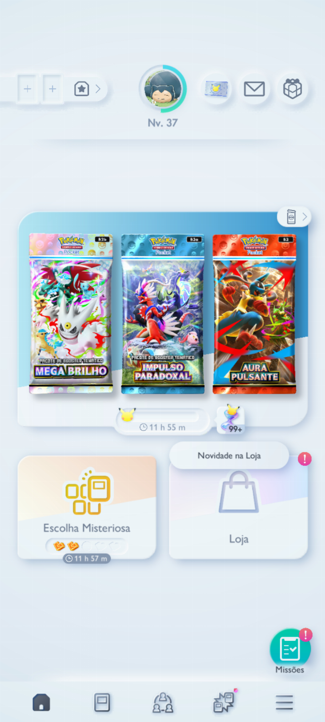 Conta Pokémon TCG - NV 37 com mais de 2k cartas, Lilligant Dourado e muito mais!