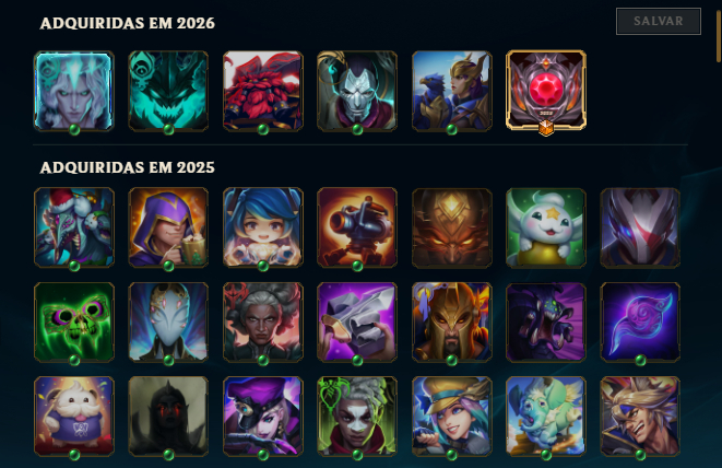 Conta lol mmr gm/challenger Peak elo 909 pdl