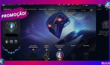 [Entrega Automatica Smurf] Conta Lol Unranked - Rankeds Liberada - 100% Segura!