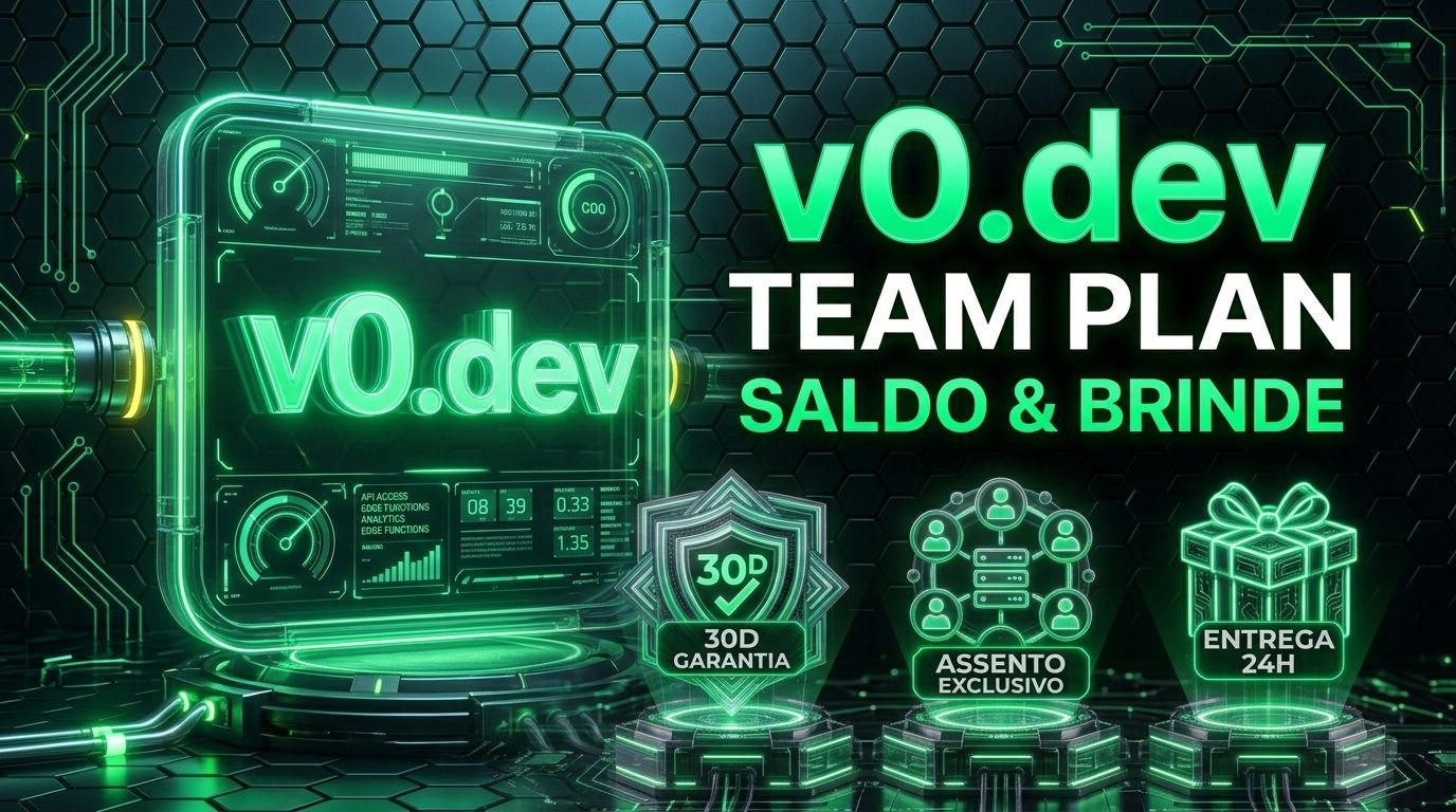 V0.dev (Plano Team Privado) | Saldo de Créditos