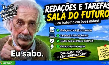 Faço suas Redações e Tarefas Sala do Futuro