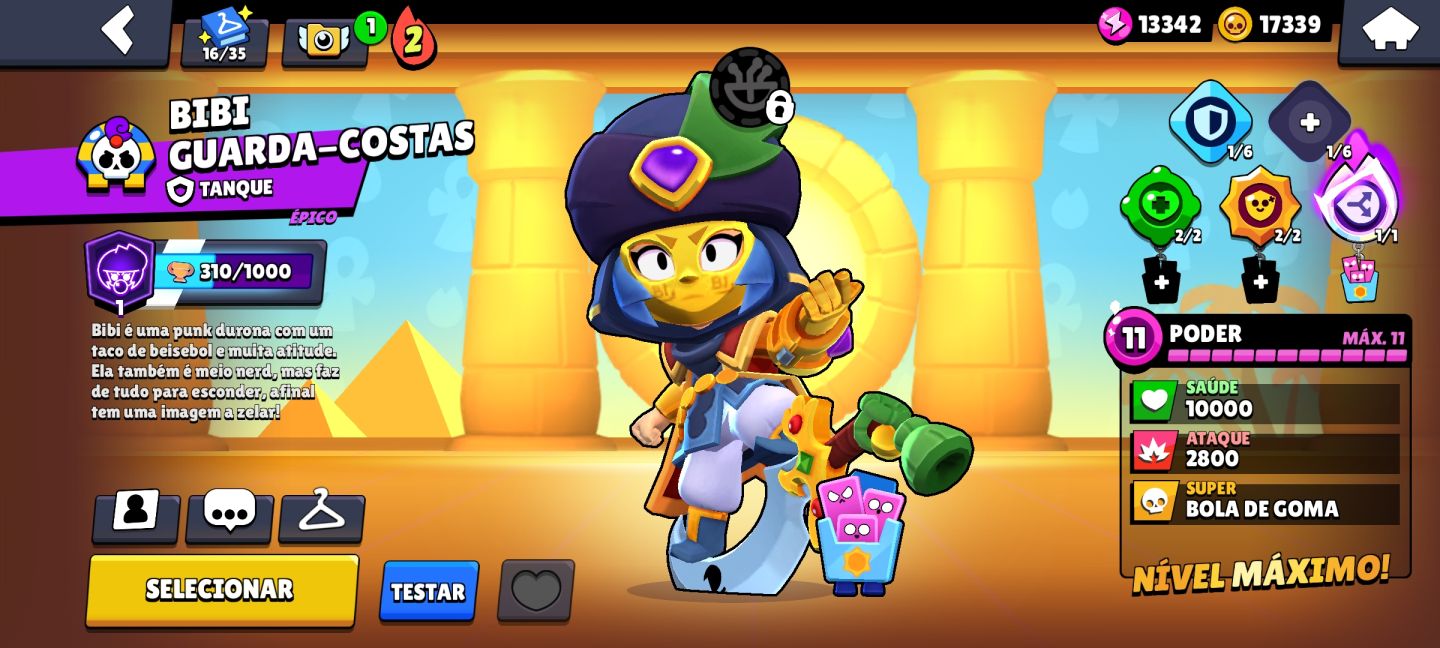 CONTA BRAWL STARS 31K DE TROFÉUS LOTADA DE SKIN