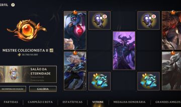 Conta de wr super rara e old com mais de 200 skins e todos os campeões