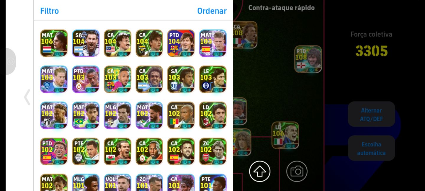 CONTA DE EFOOTBALL 3305 MUITO BRABA PRA VOCÊ POR UM OTIMO PREÇO