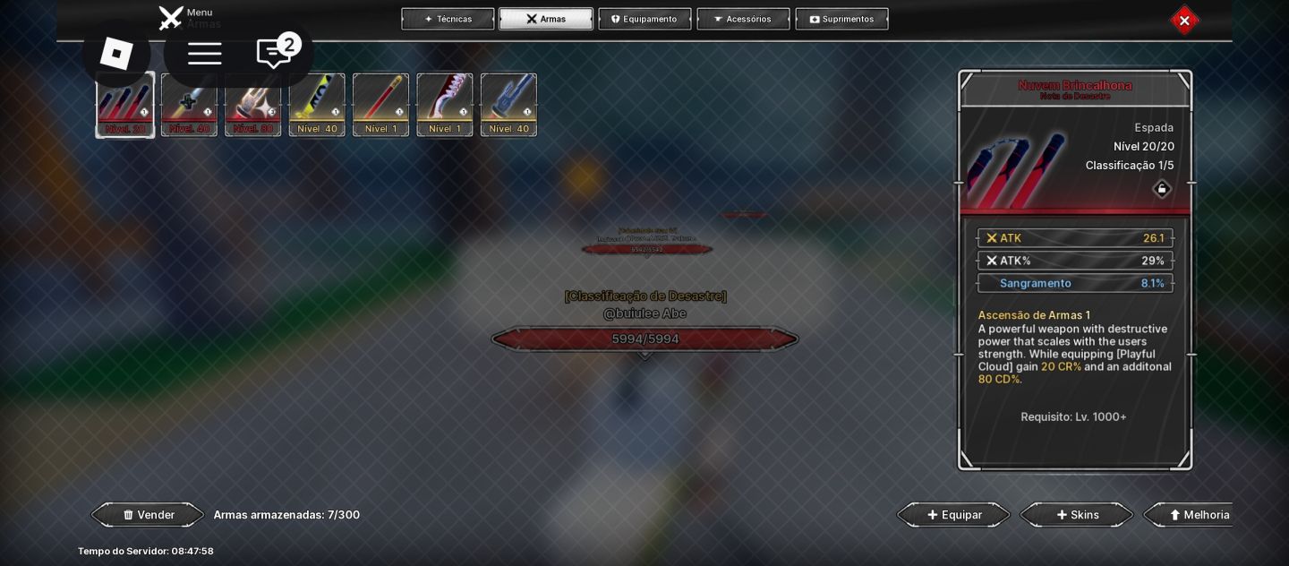 [ENDGAME] CONTA DE JUJUTSU ZERO E BLOX FRUITS PRA SAIR COM MUITAS INATAS, V4 E+
