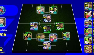 Nico paz, Suarez, 2205 de força/ só Konami id