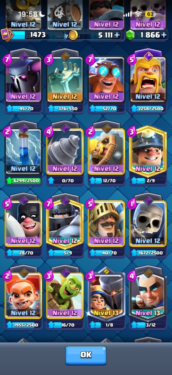(PROMOÇAO) CONTA CLASH ROYALE - ARENA 23 | FULL ACESSO Conta com 3 anos