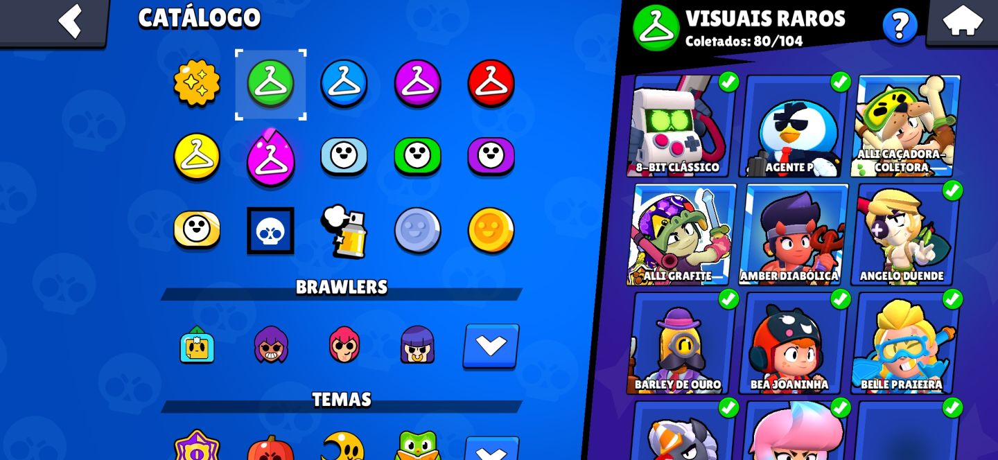 CONTA BRAWL STARS RARA E ANTIGA [50K TROFÉU]