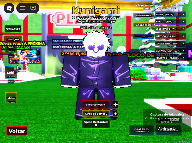 Conta roblox com +1600Robux investidos!