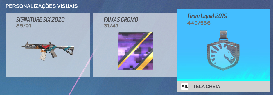 CONTA DE R6 RARA E COM MUUUUITA COISA!!!!!!