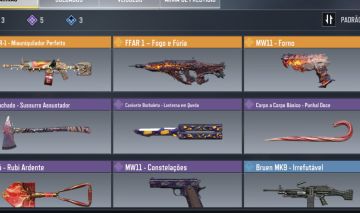 CONTA CALL OF DUTY MOBILE COM 3 ARMAS LENDARIAS MUITO RARS, CONTA MUITO RARA