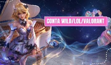 Conta super antiga wild rift/valorant/lol