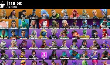 CONTA DE FORTNITE MUITO ANTIGA E RARA! VÁRIAS SKINS E PASSES COMPRADOS