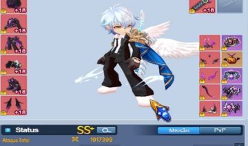 Conta EndGame GrandChase Classic C-Lvl 853 | 25 Chars Full 1.5KK+