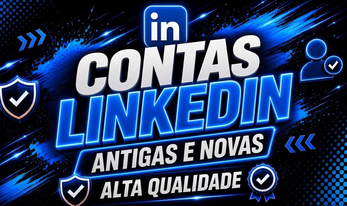 Conta Linkedin - Contas / Perfil Antigos e Novos