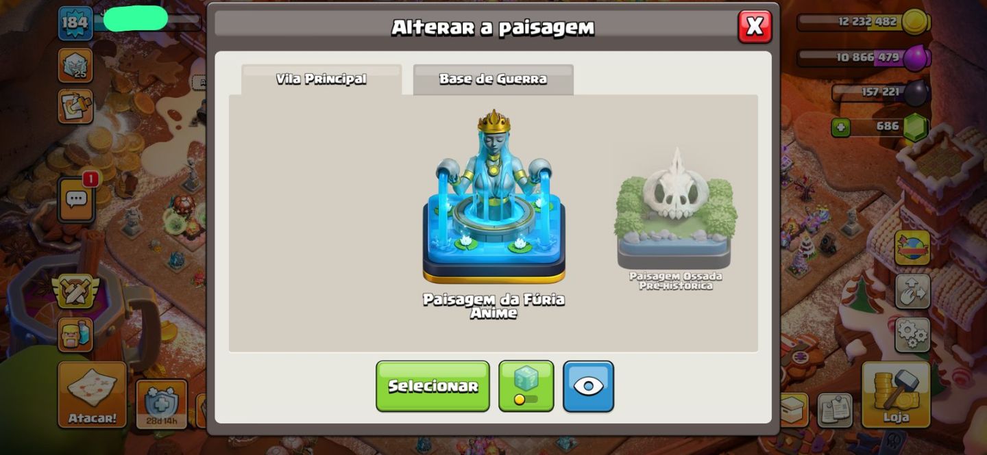 CONTA CLASH OF CLANS CV 16 SEMI FULL (indo pra 17)