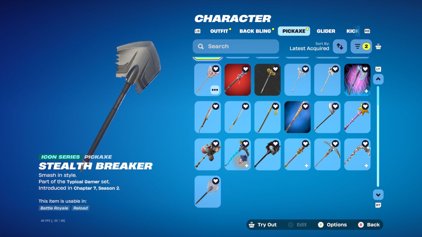 Conta Fortnite com machado do Kratos, vários passes e skins de loja!