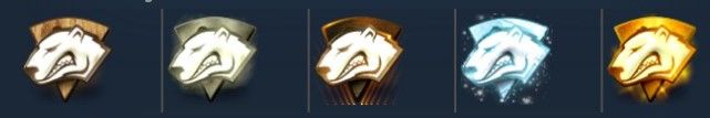 Insígnia VIRTUS.PRO para seu perfil STEAM