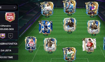 Conta fc mobile Ger 125 com 5 utots e o ataque full playstyle
