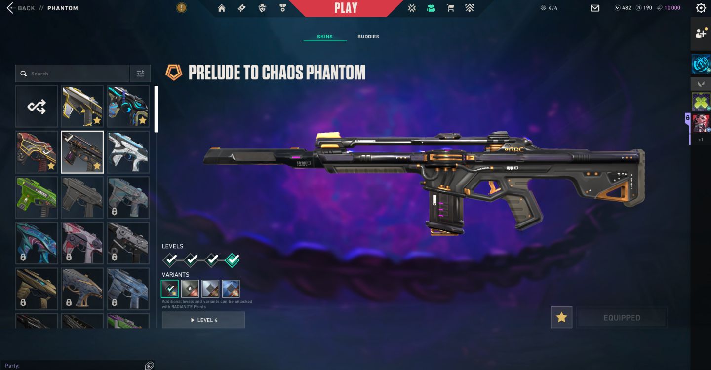 CONTA COM LEQUE FLAMEJANTE E CHAMPIONS 24 4K GASTOS