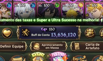 Conta 13.6kk (SEM VÍNCULO)