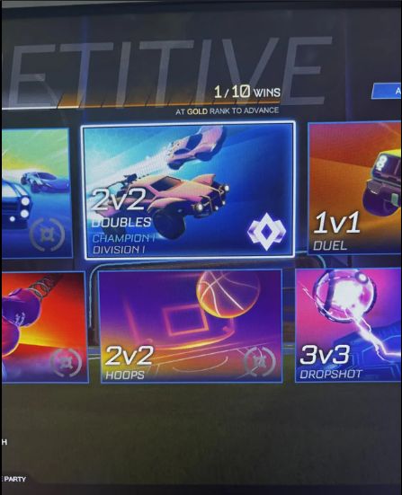 CONTA ROCKET LEAGUE - CHAMPION DIV 3 - EXPLOSAO DE GOL BLACK MARKET