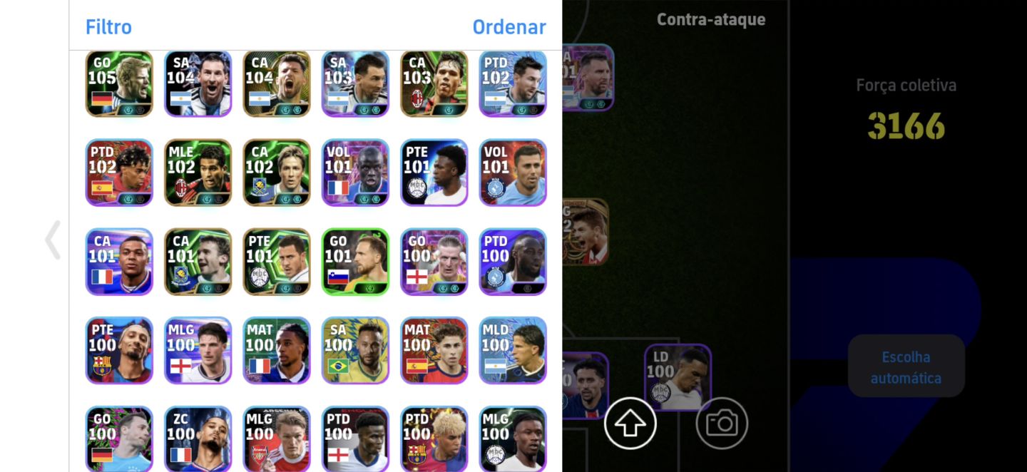 Conta efootball 2027 MOBILE Boaaa