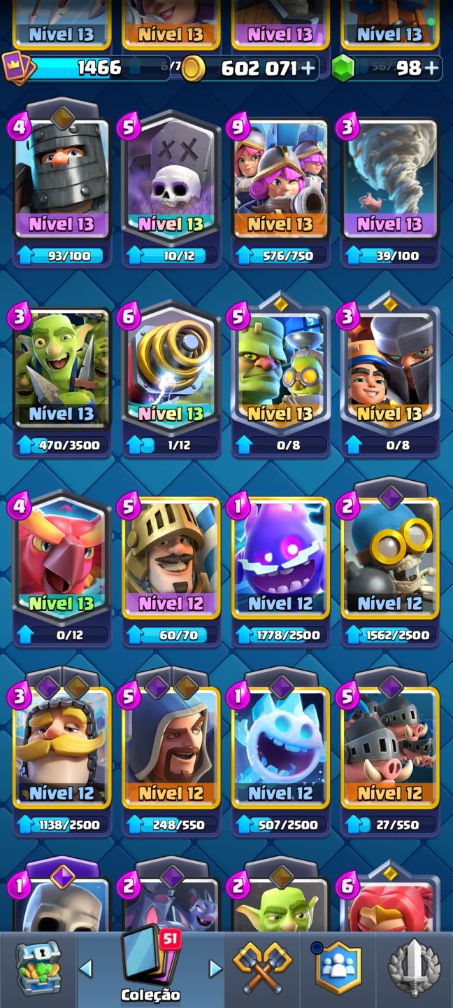 CONTA DE CLASH ROYALE COM 10K DE TROFÉUS