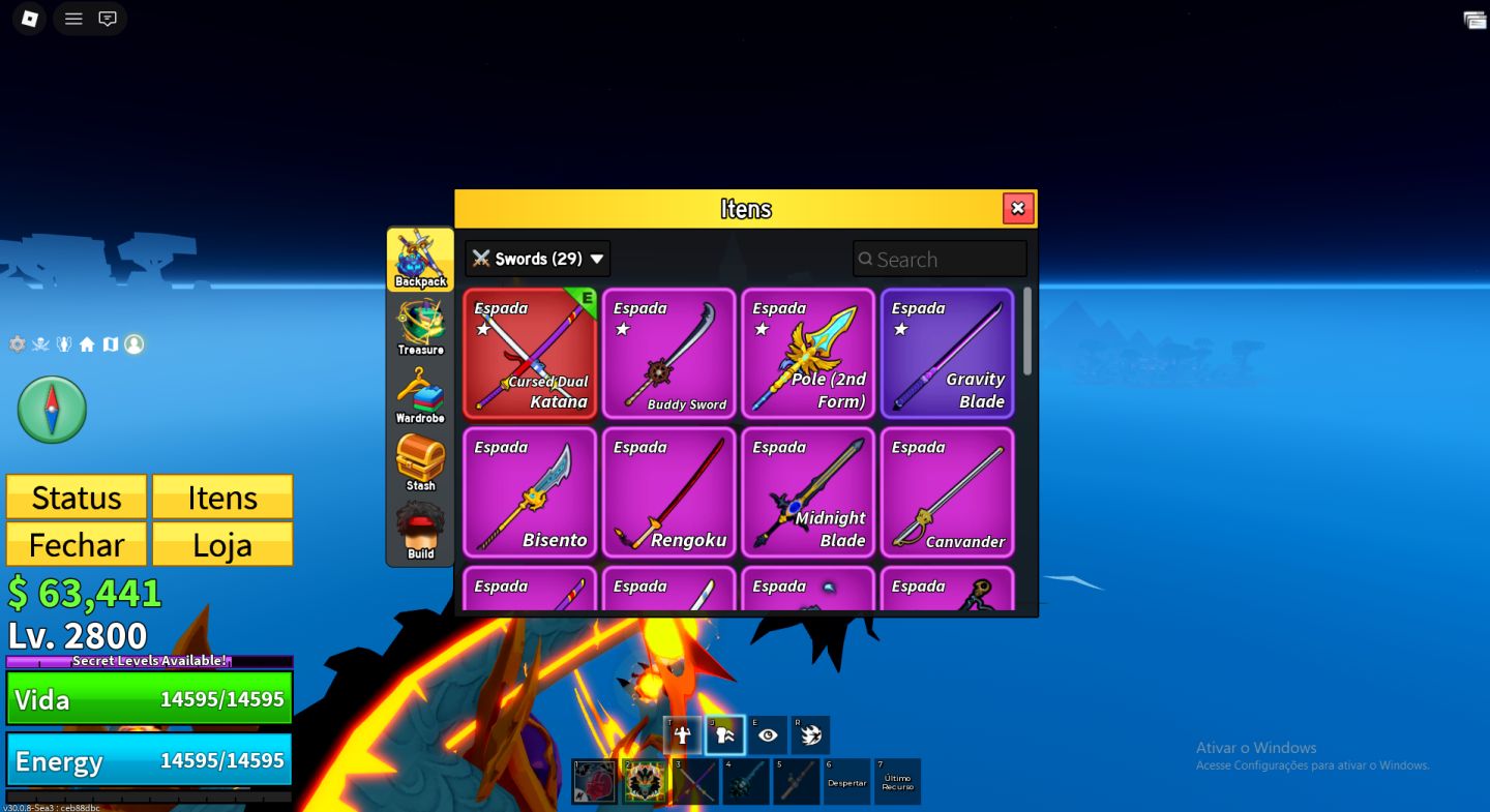 Conta De Blox Fruits Completa Com Dragon Permanente, Gamepass e Muitas Raças V4