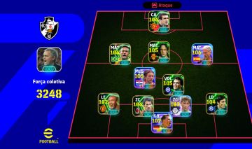 Conta Efootball boa pra chegar a primeira divisão