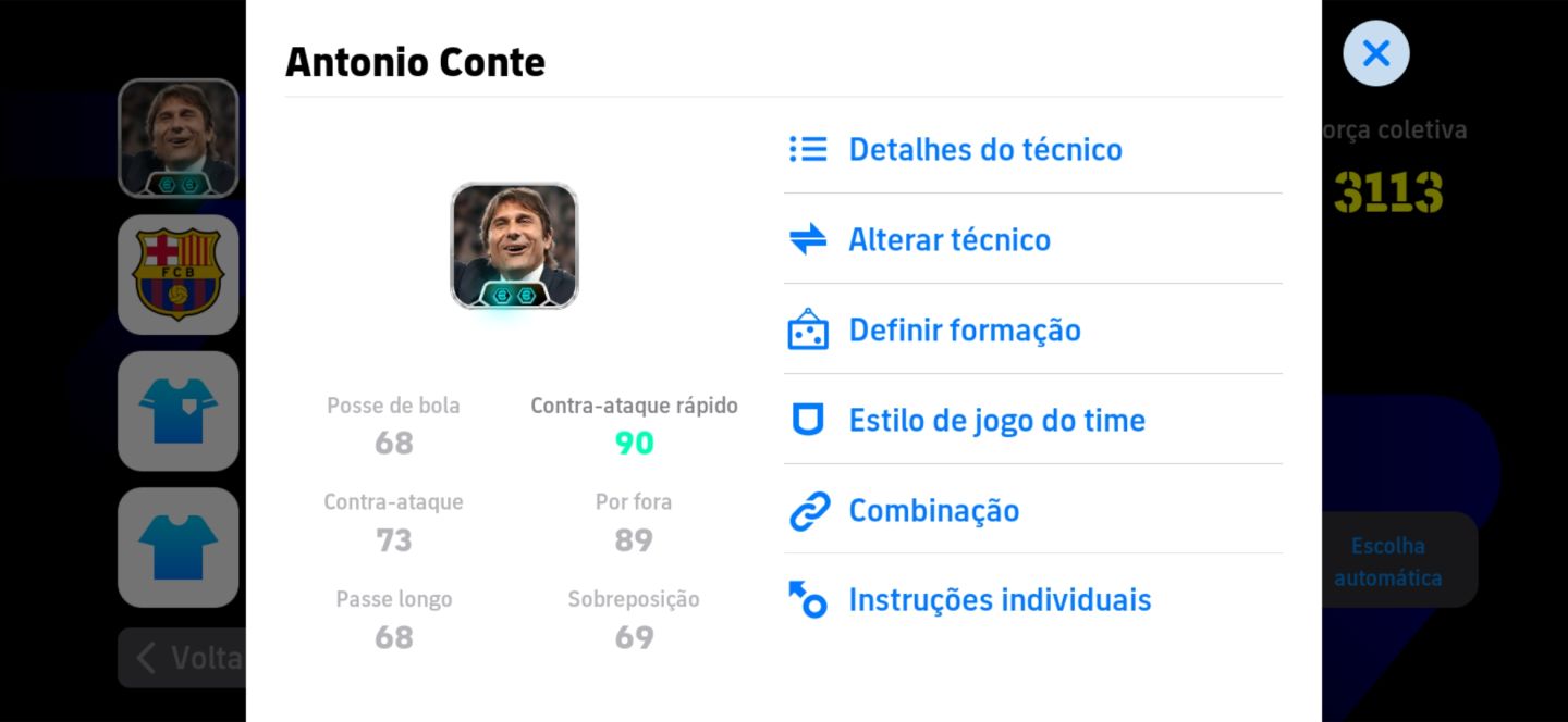 Top pra iniciar com técnico 90 de proficiência elenco bom de 3115 de força