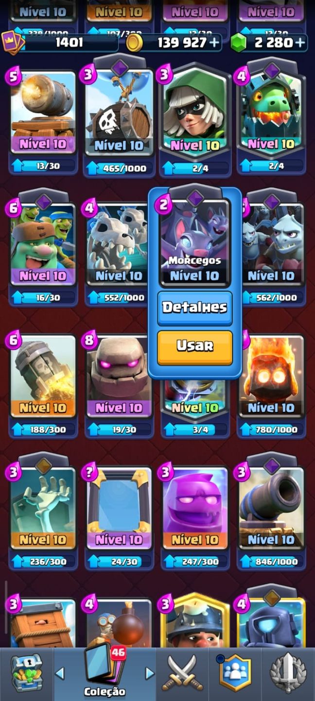 Conta Clash Royale muito boa + novo passe comprado de julho