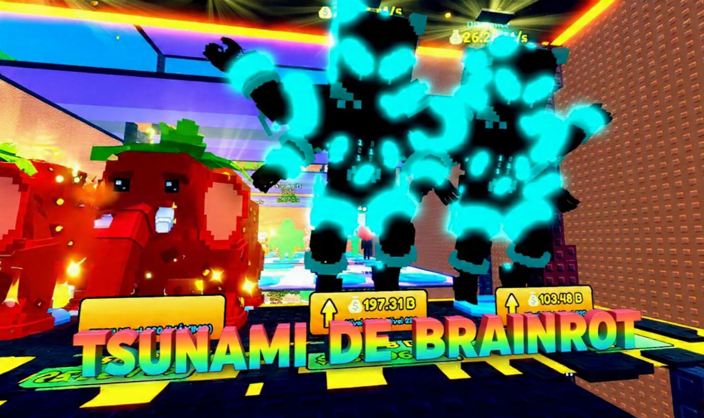 Tsunami de Brainrot ! BASE, TOKENS, BRAINROT, ESCUDOS- Compre Agora !