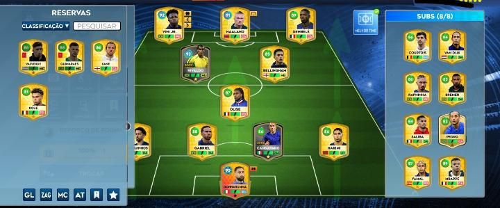 Dls 26 Vini Jr mbappe Haaland etc estádio full