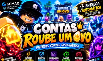 Contas ROUBE UM OVO UPADAS - PETS 1 A 5B GARANTIDOS!