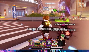 Roblox Universal torre defense x nivel 39 com zoro, dante e gojeta com regente