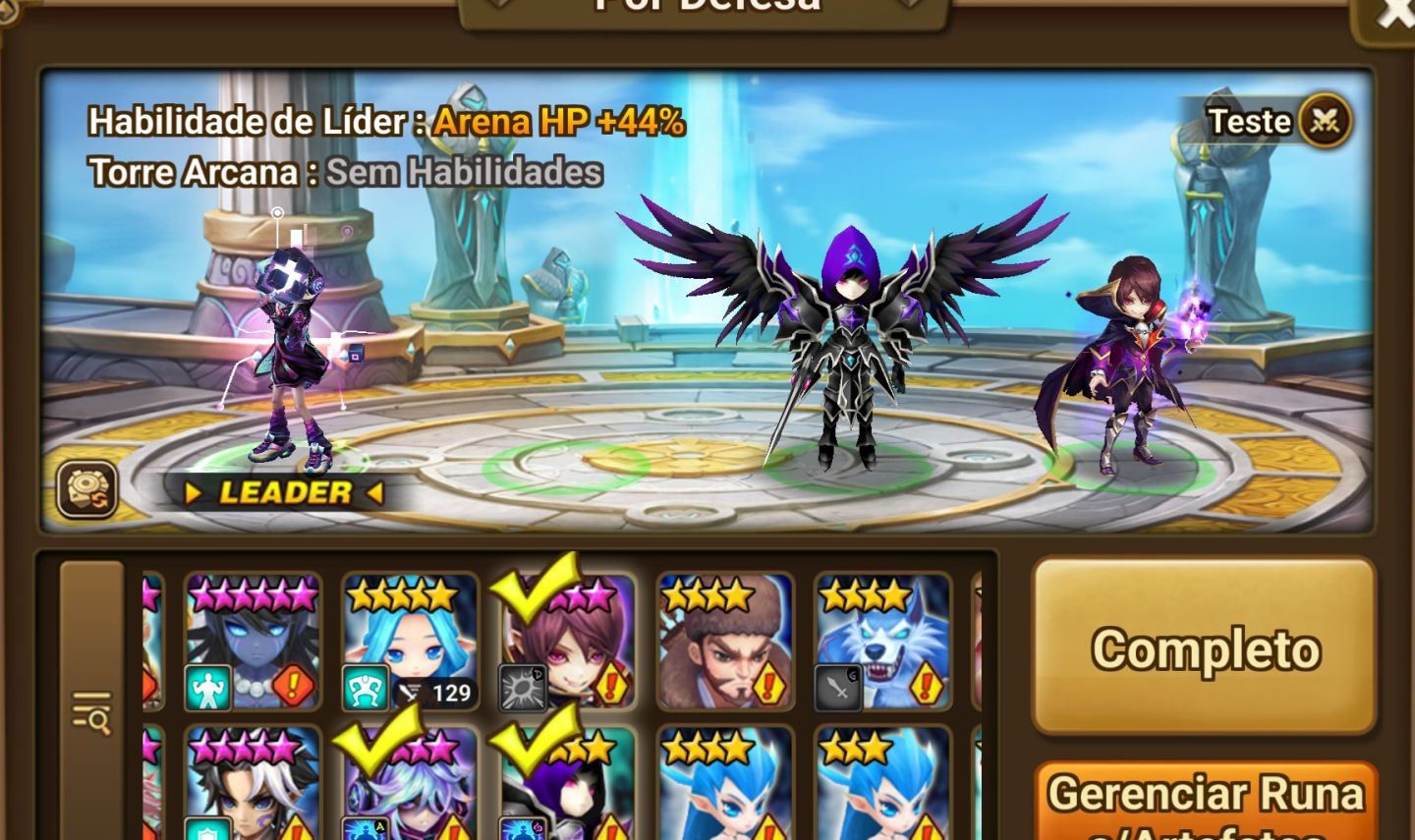 Triple LD - Summoners War - Cadiz, Fermion e Hacker