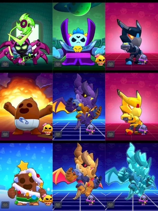 CONTA BRAWL STARs/FAMA METEORICA3/+117K TROFÉUS/108 PRESTÍGIO/ FULL BUFFS