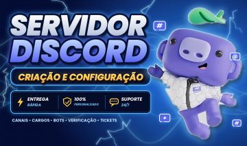CRIAÇÃO E CONFIGURAÇÃO DE SERVIDORES NO DISCORD