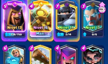 CONTA CLASH ROYALE / 4 EVO / 6 CAMPEÃO/ 20 LENDÁRIOS